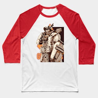 Gibraltar Apex Legends Baseball T-Shirt